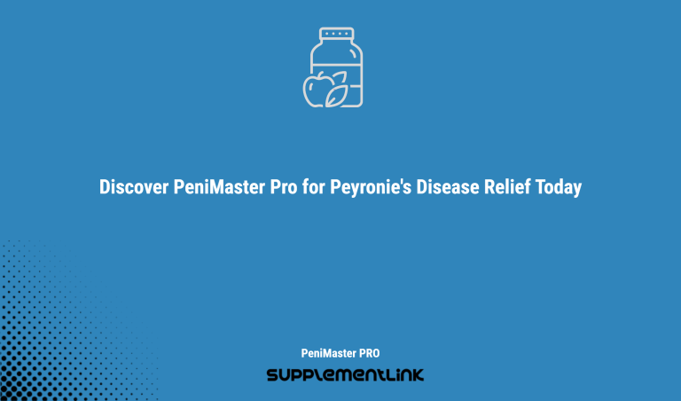 Discover Penimaster Pro For Peyronie's Disease Relief Today