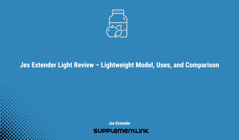 Jes Extender Light Review – Lightweight Model, Uses, And Comparison